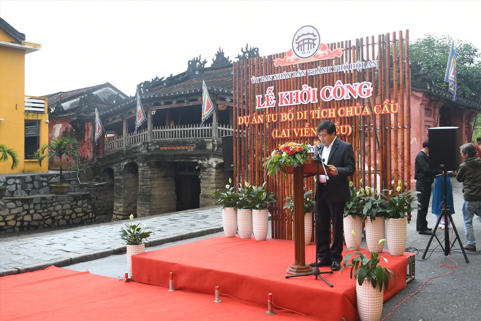 Chùa Cầu Hội An 400 tuổi được trùng tu bảo tồn tối đa yếu tố gốc. Ảnh: Thuỳ Trang