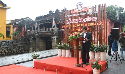 Chùa Cầu Hội An 400 tuổi được trùng tu bảo tồn tối đa yếu tố gốc. Ảnh: Thuỳ Trang