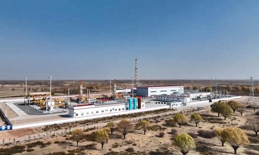 Mỏ dầu Trường Khánh nằm ở lưu vực Erdos phía tây bắc Trung Quốc. Ảnh: Changqing Oilfield