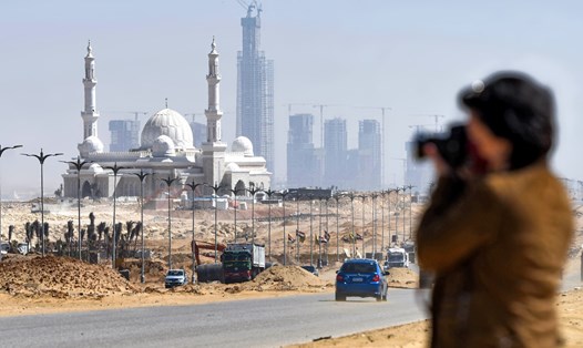 Ai Cập bắt đầu xây dựng thủ đô mới từ 2015. Ảnh: AFP