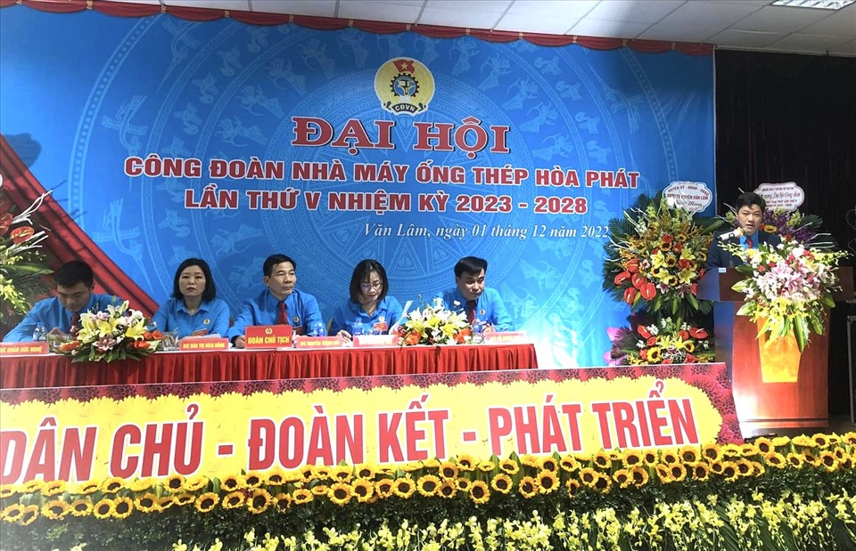Huyện Văn Lâm: 2 công đoàn cơ sở tổ chức đại hội điểm thành công
