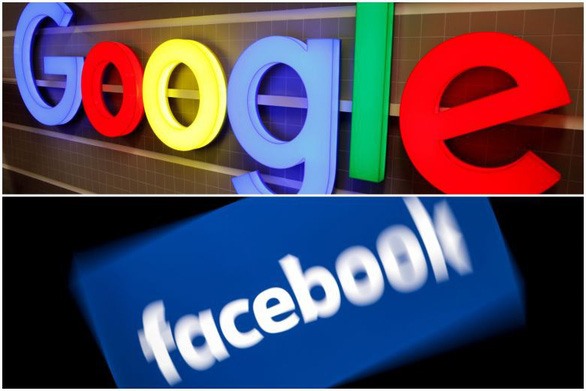 Google và Facebook phải trả tiền cho các hãng sản xuất tin tức ở Australia. Ảnh: AFP
