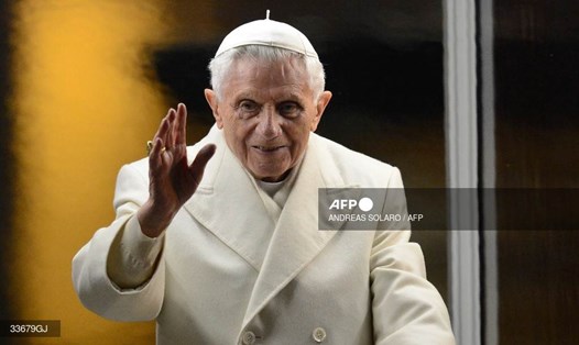 Cựu Giáo hoàng Benedict XVI. Ảnh: AFP