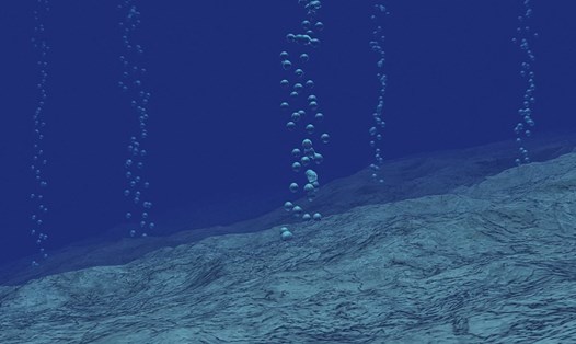 Đại dương là nguồn tạo khí metan trong khí quyển. Ảnh: AFP