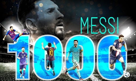 Lionel Messi có trận đấu thứ 1.000 trong sự nghiệp. Ảnh: Marca