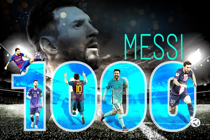 1.000 trận đấu và bàn thắng đặc biệt của Lionel Messi