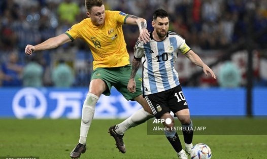 Messi cùng đồng đội tại tuyển Argentina sẽ có 1 trận đấu khó khăn trước Hà Lan. Ảnh: AFP