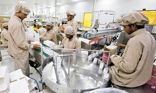 Ấn Độ là một trong những trung tâm sản xuất thuốc lớn nhất thế giới. Ảnh: AFP
