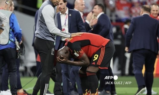 Các cầu thủ tuyển Bỉ sắp bước qua thời đỉnh cao. Ảnh: AFP