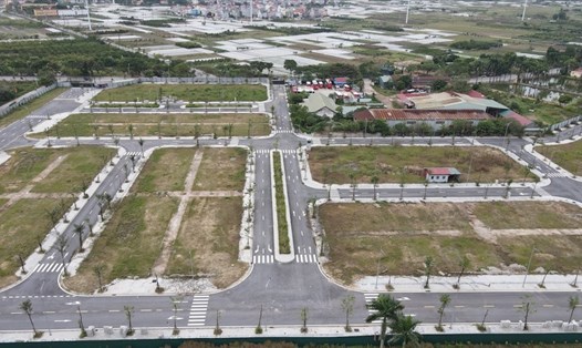 Lô đất liên quan đến sai phạm của Chủ tịch Vimedimex Nguyễn Thị Loan. Ảnh: Cao Nguyên