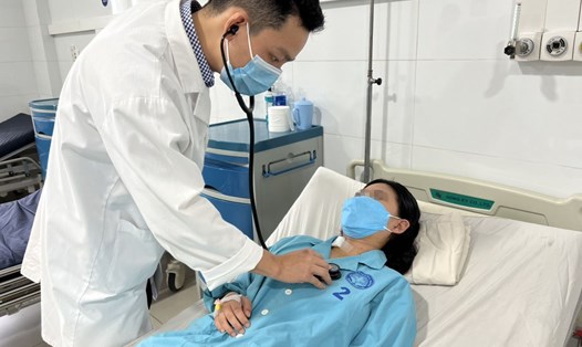 2 bệnh nhiân tại Đà Nẵng được thực hiện mổ tim bằng kỹ thuật ít xâm lấn. Ảnh: Bệnh viện cung cấp