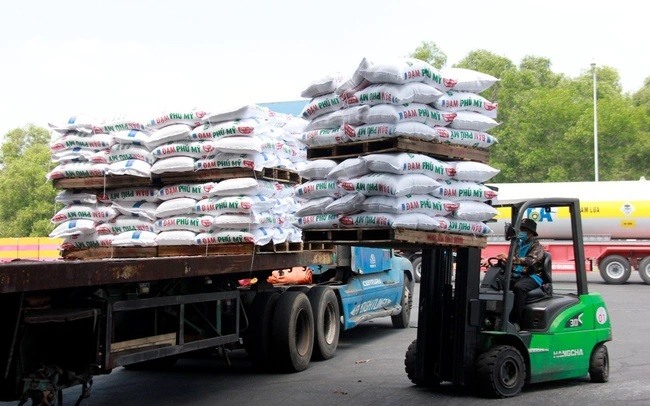 Đạm Phú Mỹ hoàn thành sản lượng sản xuất ure trước 36 ngày so với kế hoạch năm. Nguồn: PVFCCo