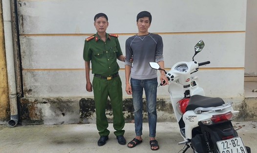Đối tượng có hành vi trộm cắp tài sản đã bị Công an tỉnh Tuyên Quang phát hiện, bắt giữ. Ảnh: Công an tỉnh Tuyên Quang.