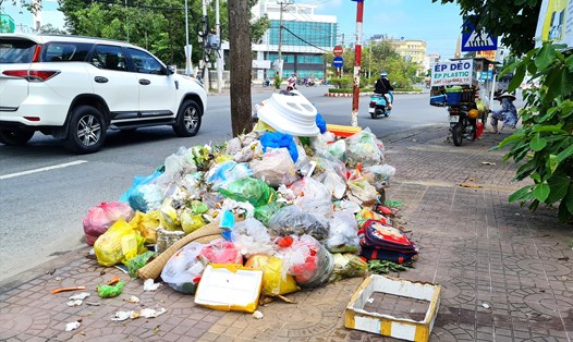 Nhà máy xử lý rác Cà Mau thông báo đóng cửa bảo trì, nguy cơ rác chậm thu gom, xử lý tại thành phố Cà Mau. Ảnh: Nhật Hồ
