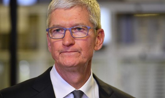 CEO Tim Cook của Apple xác nhận rằng công ty sẽ sử dụng chip được sản xuất tại Arizona, Mỹ. Ảnh: AFP