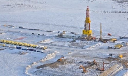 Sản xuất dầu ở Nga. Ảnh: AFP