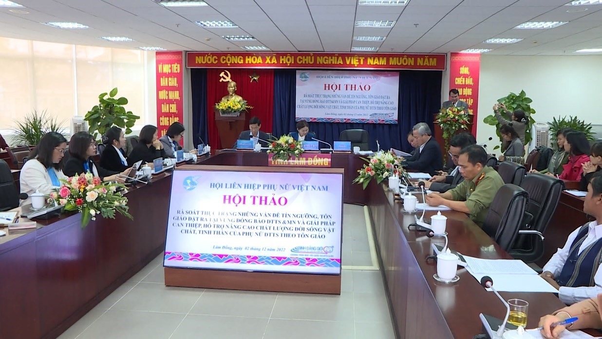 Toàn cảnh hội thảo. Ảnh: Báo Dân tộc