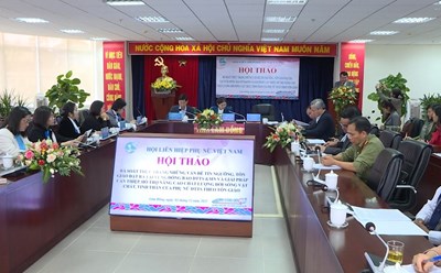 Toàn cảnh hội thảo. Ảnh: Báo Dân tộc