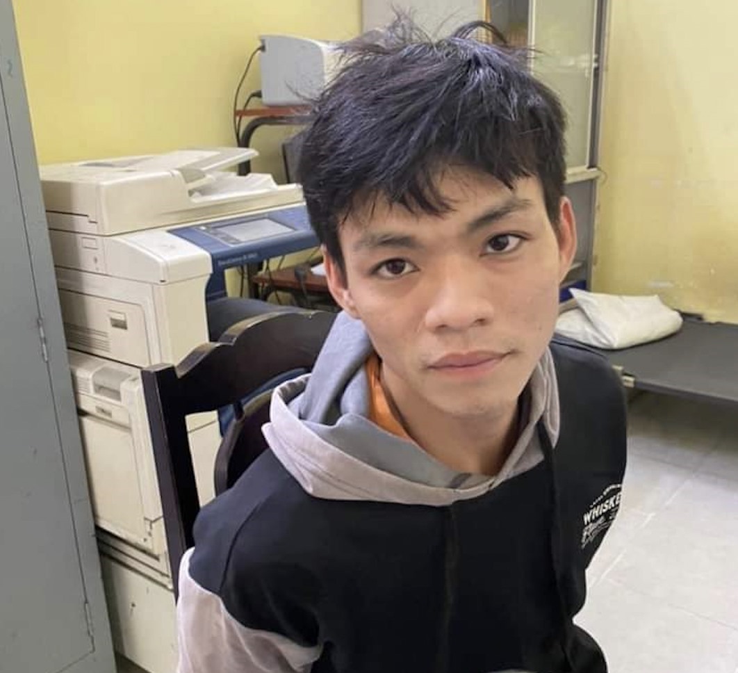 Đối tượng Nguyễn Quang Vinh bị cơ quan công an bắt giữ. Ảnh: Công an Đồng Nai