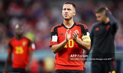 Hazard có sự nghiệp nhiều tiếc nuối ở đội tuyển. Ảnh: AFP