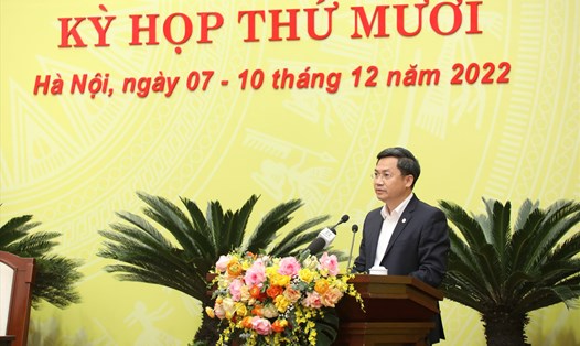 Phó Chủ tịch UBND Thành phố Hà Nội Hà Minh Hải. Ảnh: Xuân Hải