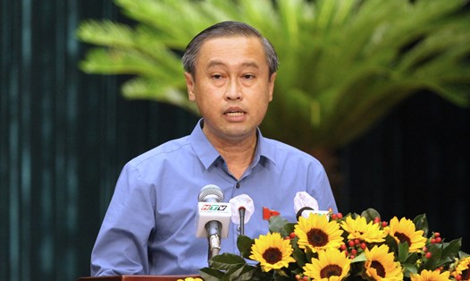 Ông Huỳnh Thanh Nhân - Giám đốc Sở Nội vụ TPHCM.  Ảnh: Thành Nhân