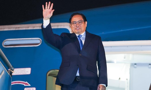 Thủ tướng Phạm Minh Chính rời Hà Nội lên đường dự Hội nghị cấp cao ASEAN-EU và thăm 3 nước Châu Âu. Ảnh: VGP