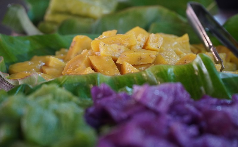 Món bánh chuối đặc trưng của ẩm thực Nam bộ. Ảnh: Phong Linh