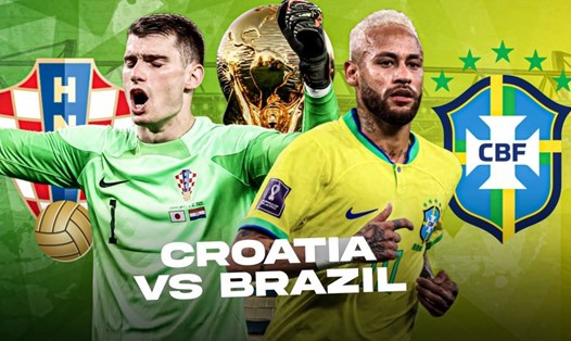 Trận Croatia - Brazil là cặp tứ kết giữa 2 đội đang có phong độ rất cao. Ảnh: Khelnow