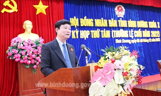 Ông Võ Văn Minh - Chủ tịch UBND tỉnh Bình Dương. Ảnh: UBND BD