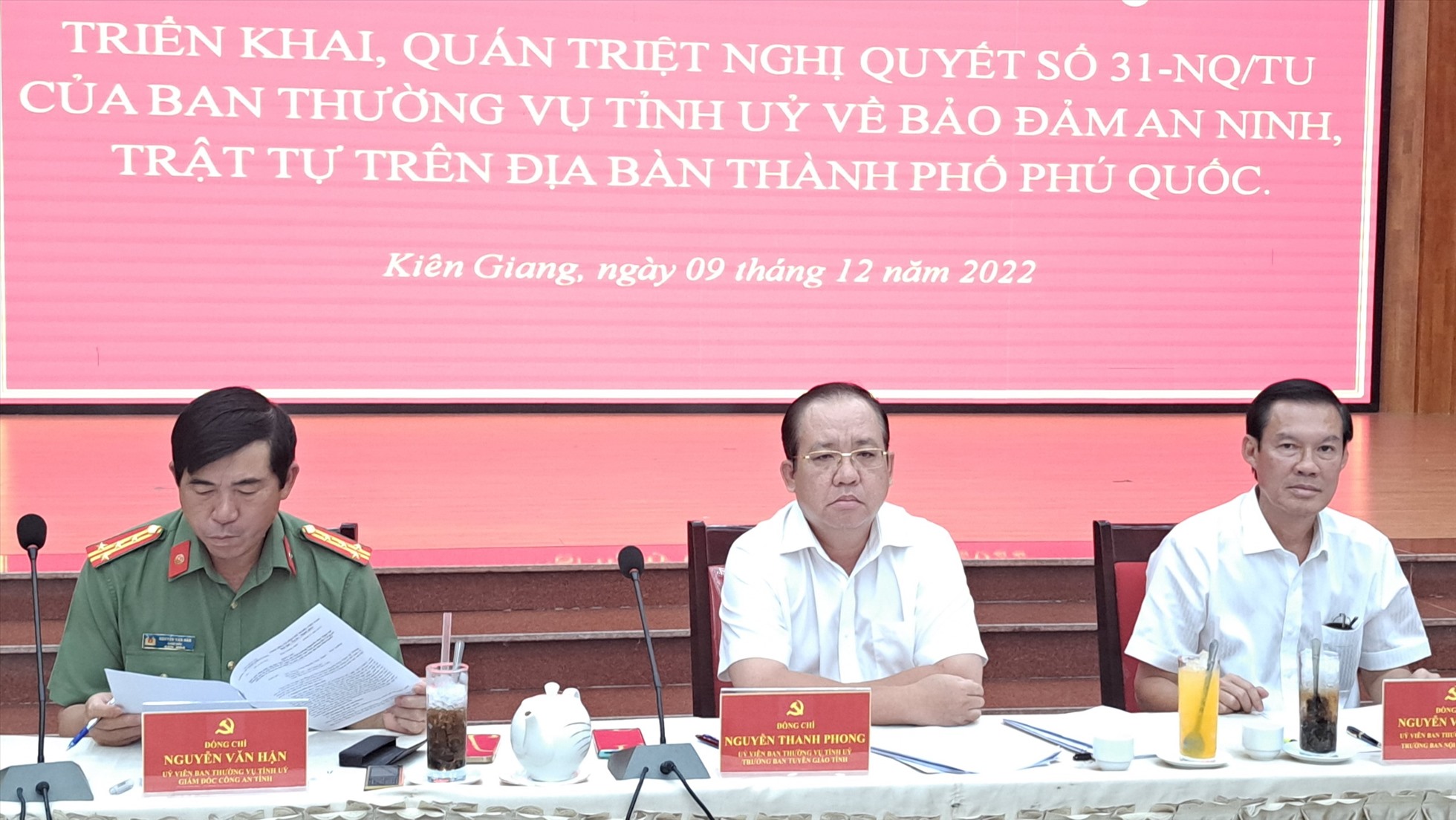 Cần đẩy mạnh công tác tuyên truyền, phổ biến, giáo dục pháp luật trong các tầng lớp nhân dân tham gia đấu tranh phòng, chống tội phạm. Ảnh: Phú Quốc