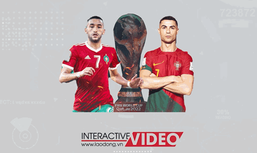 Interactive: Ai ghi bàn ở trận Bồ Đào Nha vs Morocco tại World Cup 2018?
