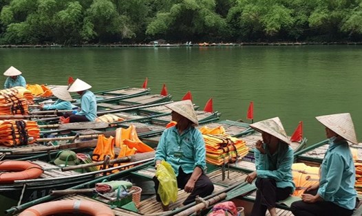 Khu du lịch sinh thái Tràng An (Ninh Bình) chính thức mở cửa đón khách du lịch trong và ngoài tỉnh kể từ sáng ngày 1.2. Ảnh: NT