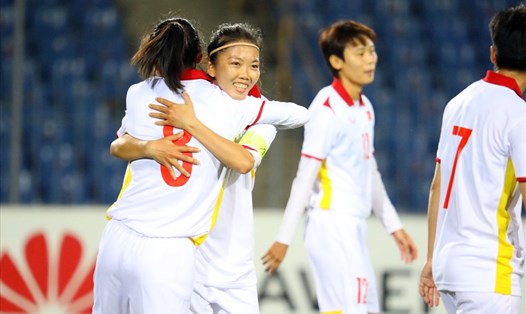 Tuyển nữ Việt Nam chạm trán với Thái Lan và Đài Loan tại vòng play-off giành vé dự World Cup 2023. Ảnh: VFF