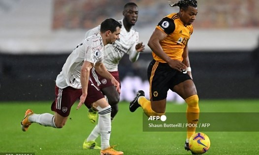 Wolves là đối thủ không dễ chơi với Arsenal. Ảnh: AFP