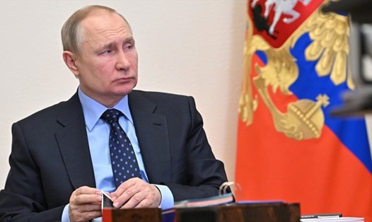 Tổng thống Vladimir Putin đề ra các yêu cầu an ninh của Nga với phương Tây. Ảnh: Sputnik