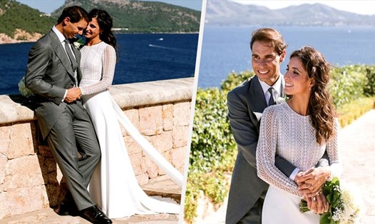 Rafael Nadal và Maria Francisca Perello đã làm đám cưới năm 2019, sau 14 năm quen nhau. Ảnh: Tennis-shot