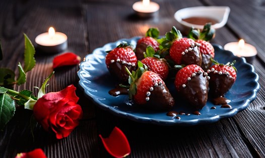 Bên cạnh nến, hoa và sôcôla, những món ăn đặc biệt là điều không thể thiếu đối với các cặp đôi trong dịp Valentine. Ảnh chụp màn hình
