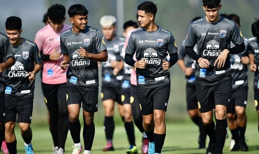U23 Thái Lan là đối thủ đáng gờm của U23 Việt Nam tại Giải U23 Đông Nam Á 2022. Ảnh: FAT
