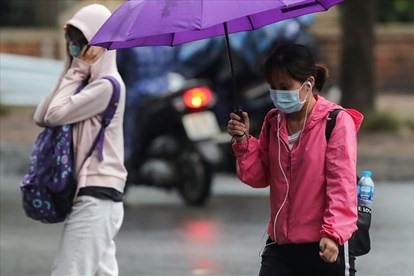 Miền Bắc tiếp tục có mưa phùn gió bấc trong ngày cuối tuần. Ảnh minh hoạ: LĐO.