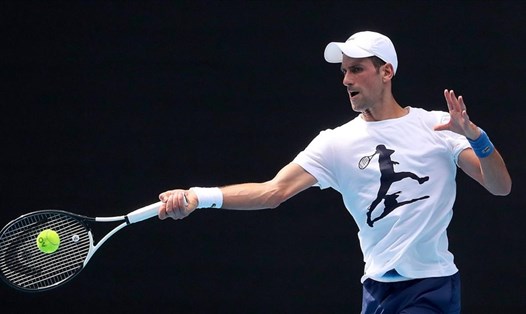 Novak Djokovic đang hướng đến giải đấu đầu tiên của anh trong năm 2022 tại Dubai. Ảnh: Tennis365