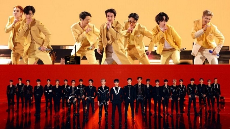 Nhóm nam BTS, NCT. Ảnh: AFP, Poster.