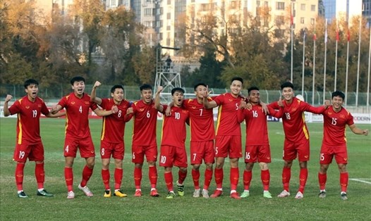 U23 Việt Nam sẽ gặp thách thức lớn tại giải U23 Châu Á 2022. Ảnh: VFF