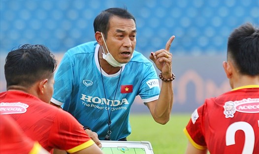 Huấn luyện viên Đinh Thế Nam của U23 Việt Nam đặt mục tiêu cao ở U23 Đông Nam Á 2022. Ảnh: Thanh Vũ