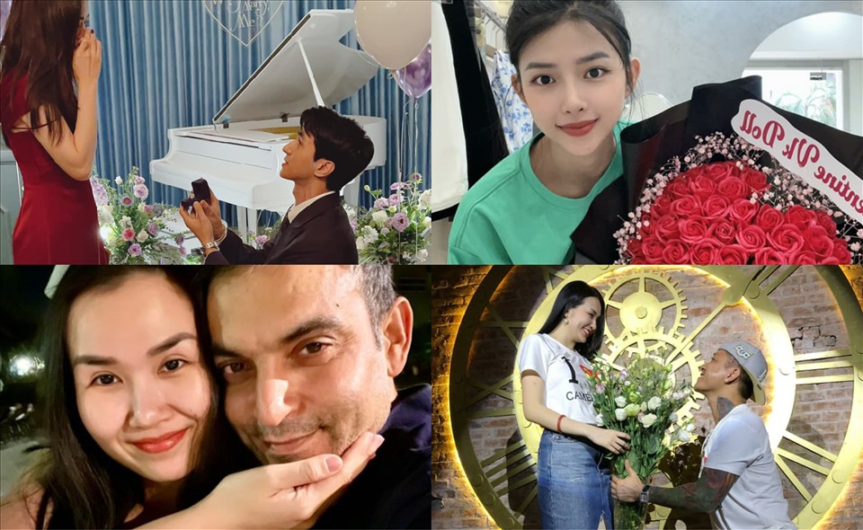 Sao Việt tặng quà cho nửa kia dịp Valentine. Ảnh: NSCC.