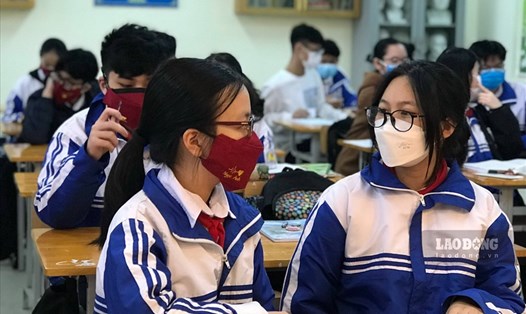 Tại Hà Nội, mỗi trường quy định 1 cách xử lí khác nhau đối với học sinh được xác định diện F1. Ảnh: Tường Vân.