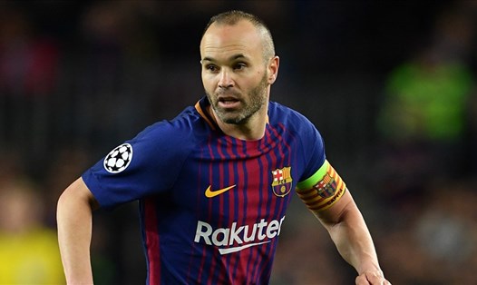 Andres Iniesta muốn trở lại Barca. Ảnh: AFP