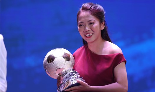 Huỳnh Như là tiền đạo xuất sắc của bóng đá nữ Việt Nam. Ảnh: D.P