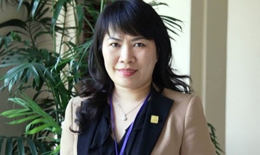 Bà Lương Thị Cẩm Tú được bầu làm Chủ tịch Eximbank nhiệm kỳ mới. Ảnh: L.T
