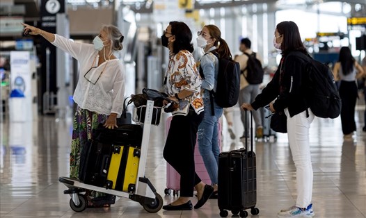 Thái Lan đã mở cửa đón khách du lịch quốc tế. Ảnh: AFP